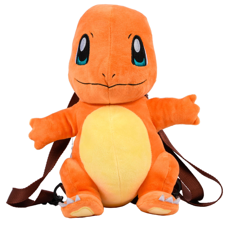 Pokémon 3D Rygsæk Plys Charmander