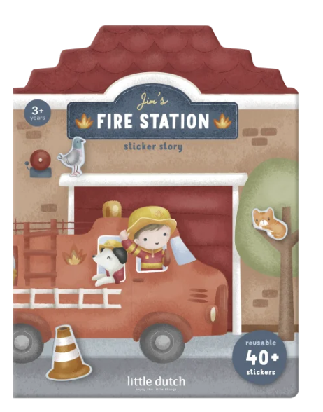 Little Dutch - Klistemærkebog Jim