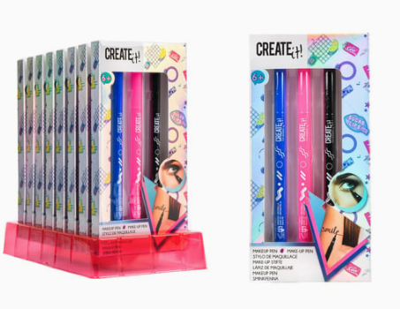 Create it! Make-up med kuglepenne som eyeliner