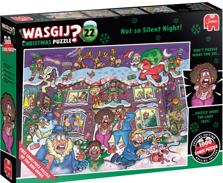 Wasgij Christmas 22 - Not so Silent Night! (2x1000 pieces)