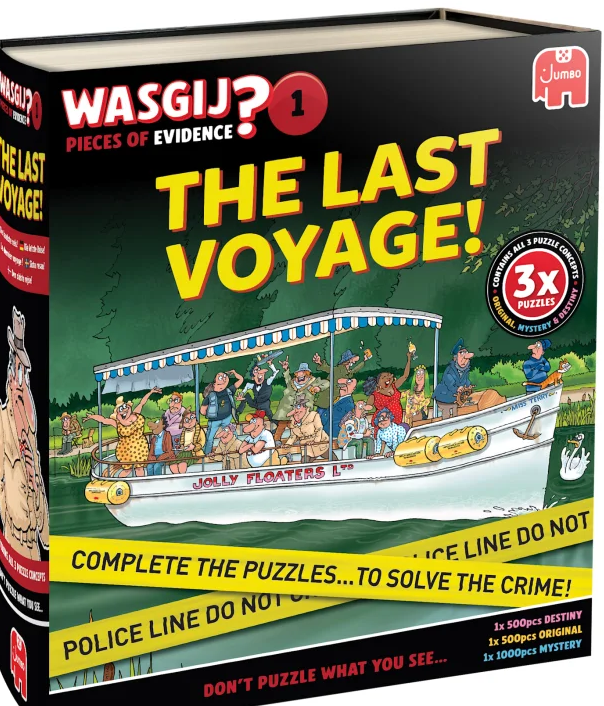 "Very Limited Edition" Wasgij Pieces Of Evidence - The Last Voyage (2x500 & 1x1000)