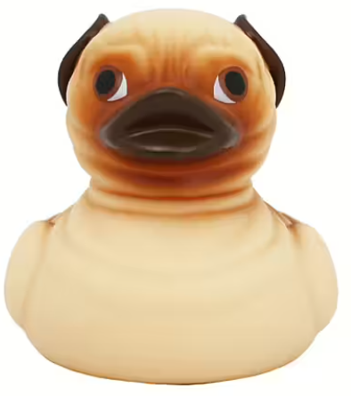 Lilalu badeand Mops 2303