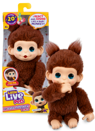 Little Pels alive brun abe