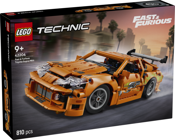 LEGO Technic Fast and Furious Toyota Supra MK4 42204