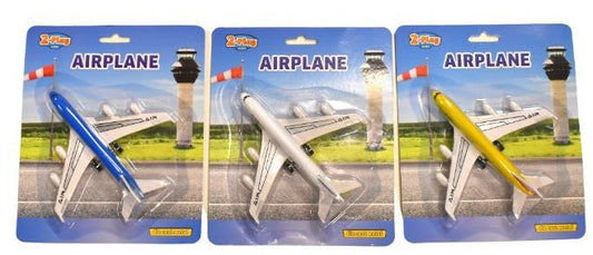 Fly m/pull back, i metla og plast 14cm