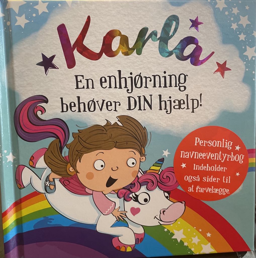Karla en enhjørning behøver din hjælp