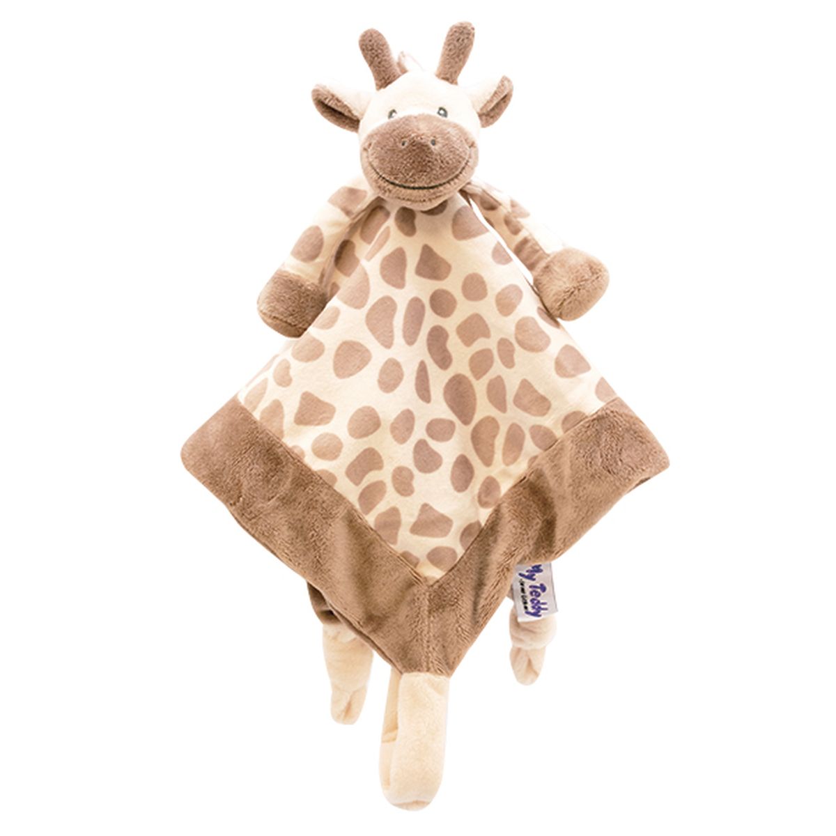 NUSSEKLUD GIRAF 35X35CM MY TEDDY