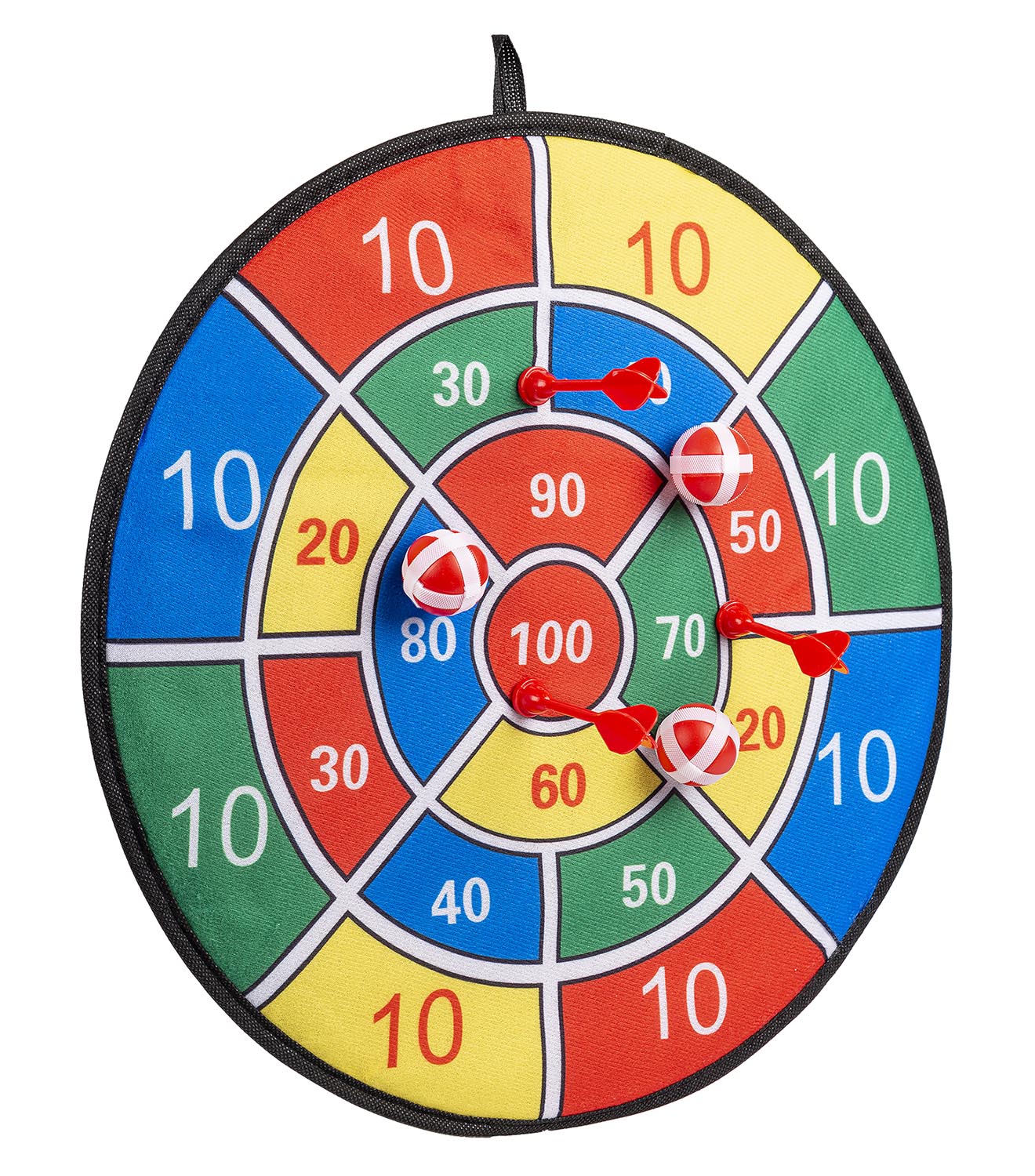 4 Kids Velcrodart – 42 cm med 3 bolde og 3 pile
