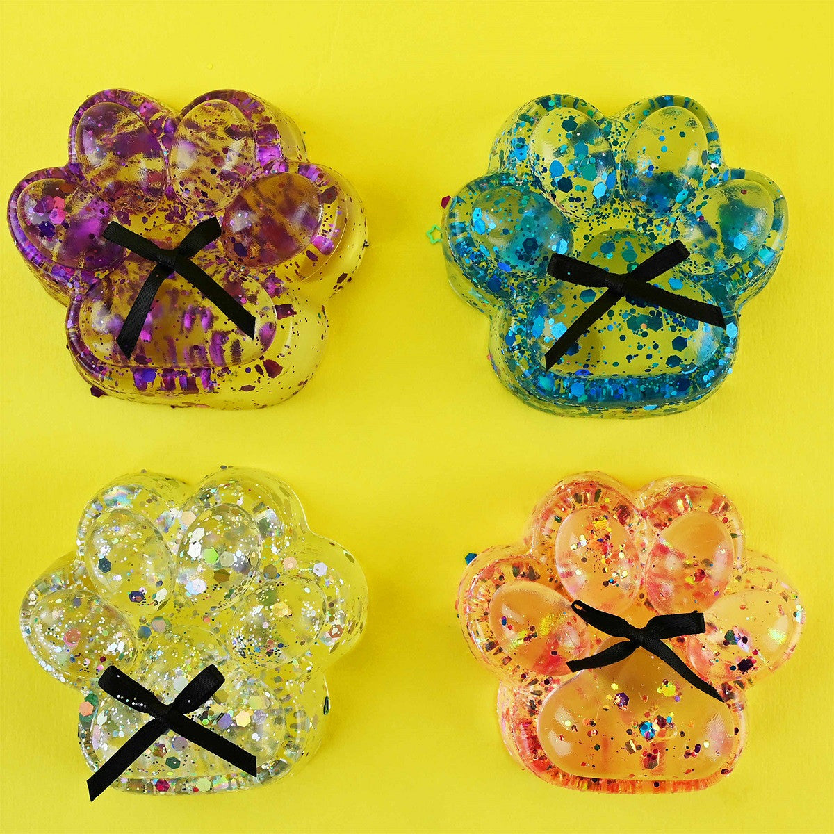 SQUISHY CAT PAW 55G GLITTER
