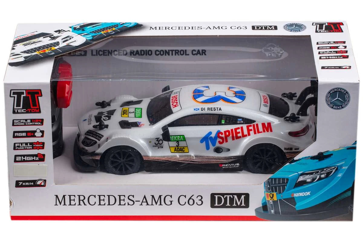 TEC-TOY Mercedes-AMG C63 DTM TV Spielfilm R/C 1:24 2,4GHz