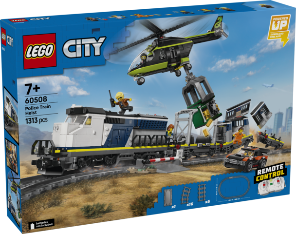 LEGO City Røveri mod polititoget 60508