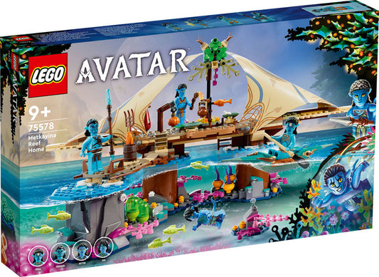 LEGO Avatar Metkayina-hjem ved revet 75578