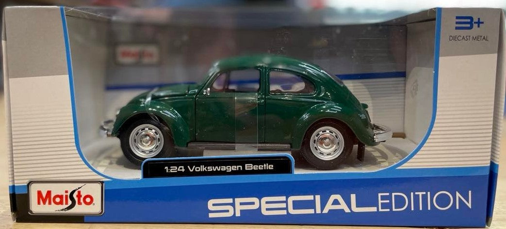 Maisto VW Boble Grøn 1971 1:24