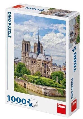 Dino Puslespil Notre Dame-katedral 1000 Brikker