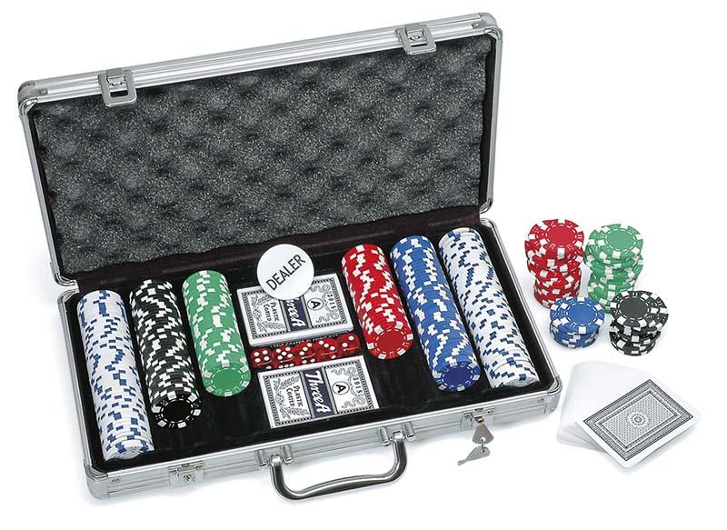 Poker Chips in Box