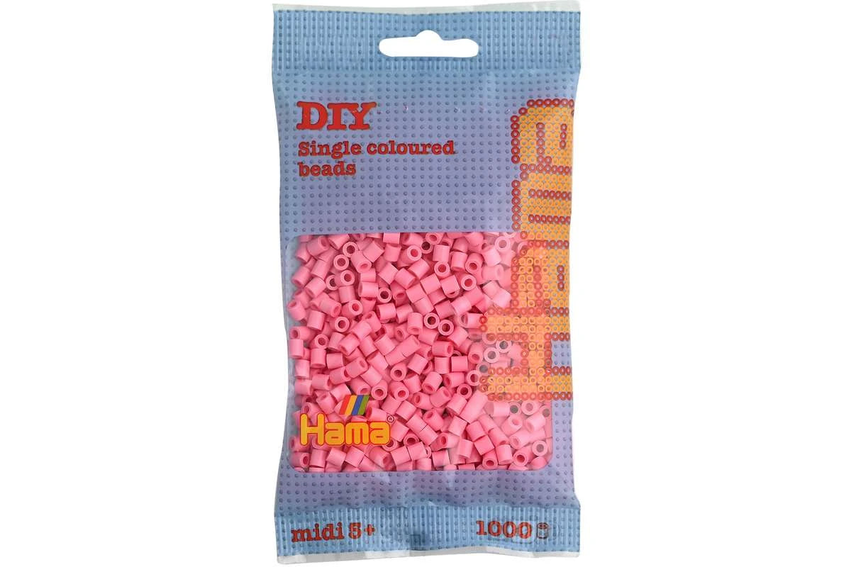 Hama midi 1000 stk Pink 207-06