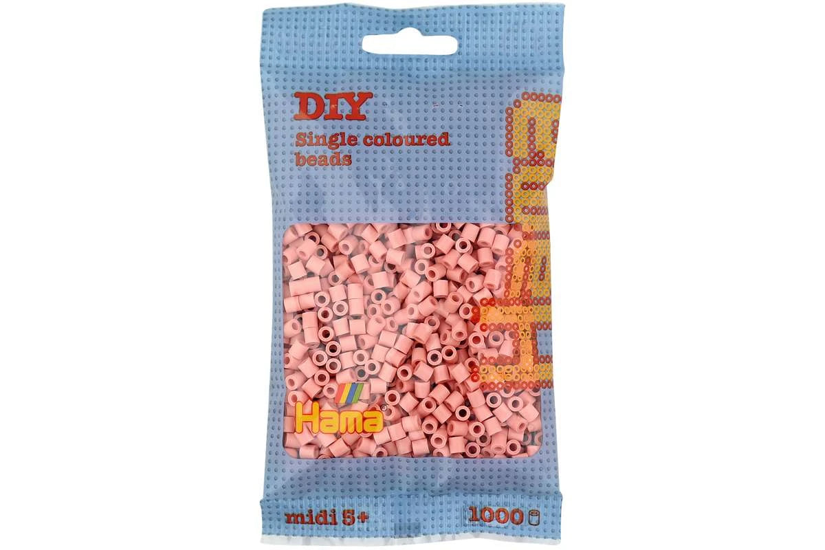 Hama midi 1000 stk Mat Rosa 207-26