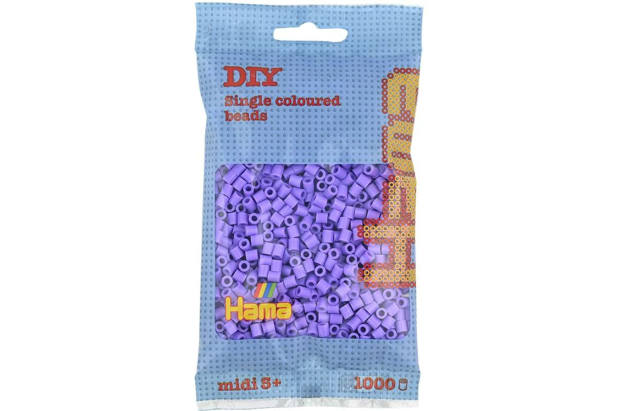 Hama midi 1000 stk Pastel Lilla 207-45