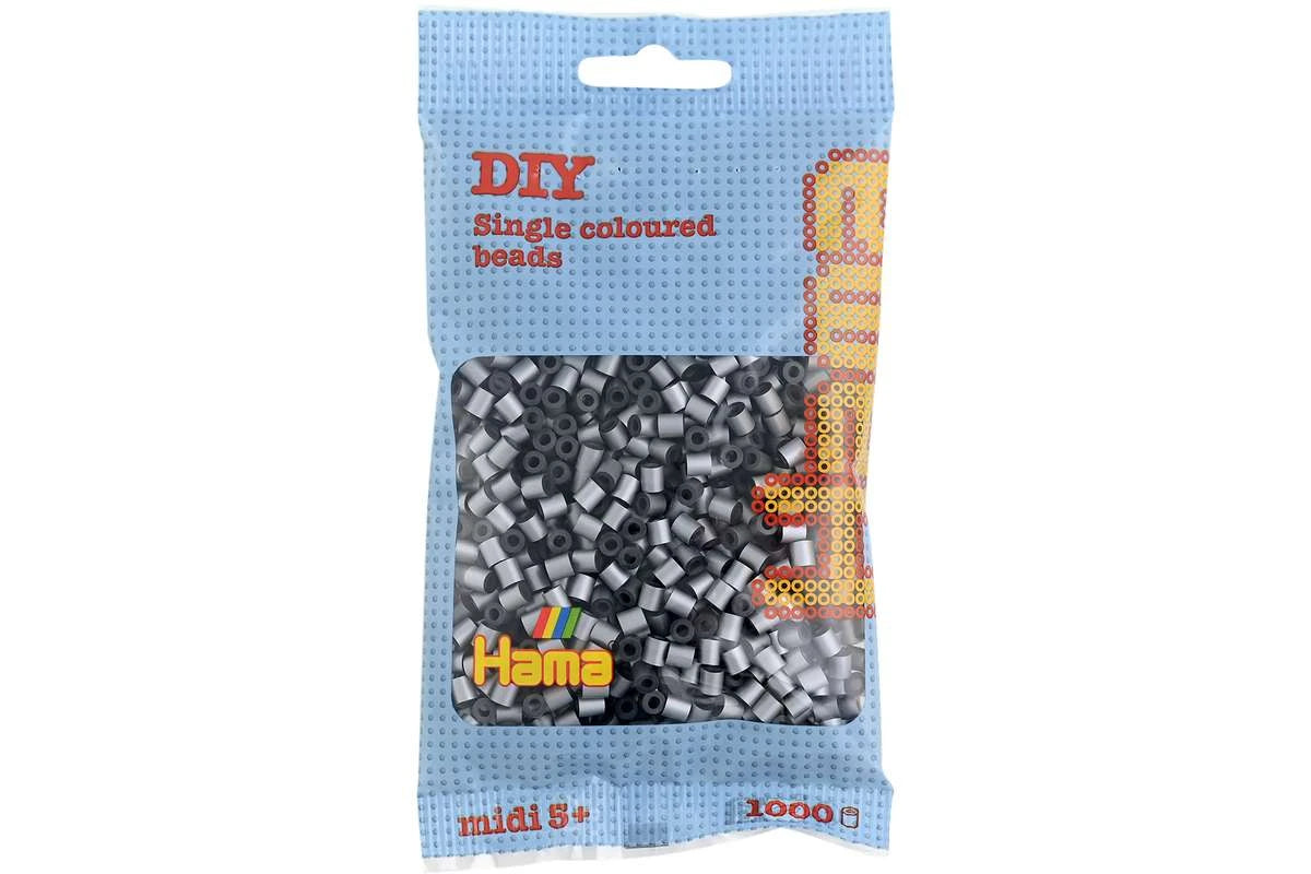 Hama midi 1000 stk Sølv 207-62