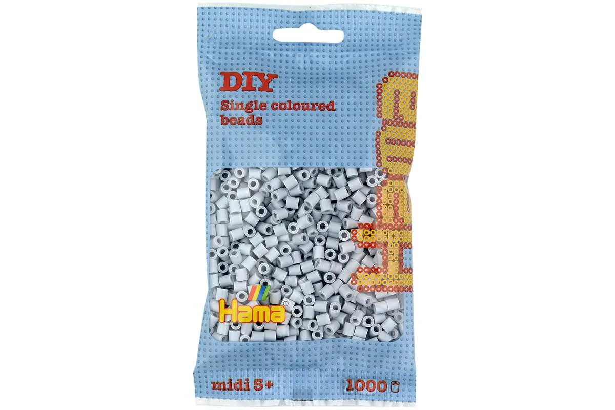 Hama midi 1000 stk Lys Grå 207-70