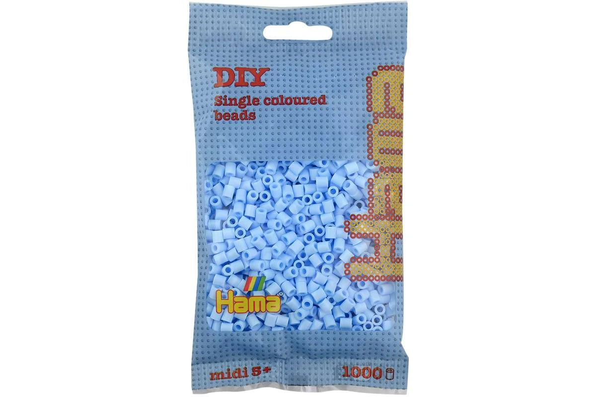 Hama midi 1000 stk Pastel Isblå 207-97