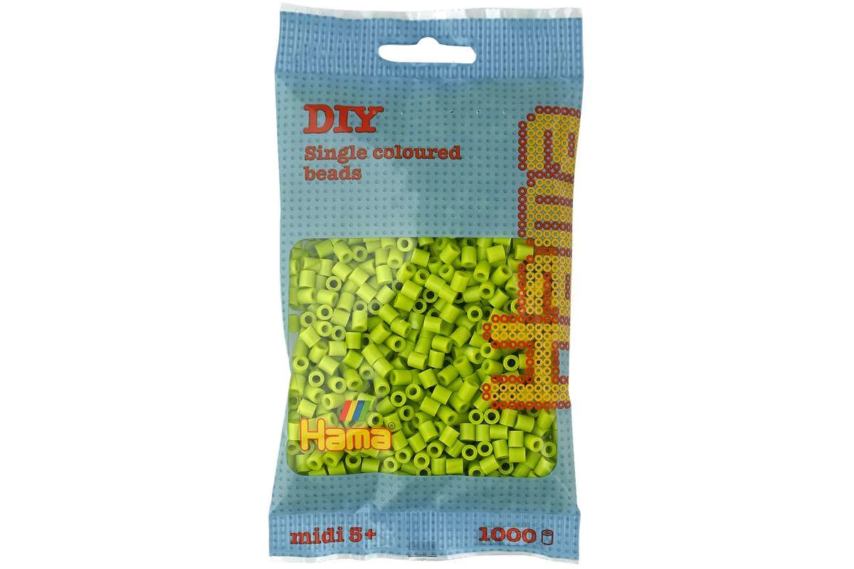 Hama midi 1000 stk lime 207-104