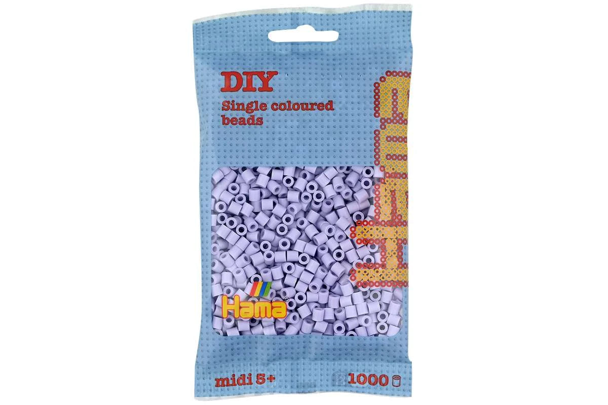 Hama midi 1000 stk lys lavendel 207-106