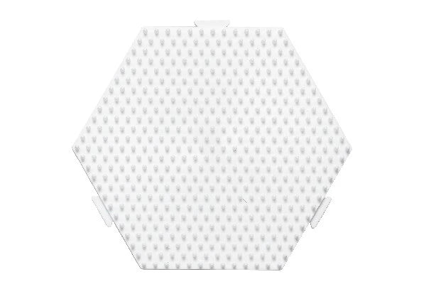Hama midi stiftplade sekskantet 329