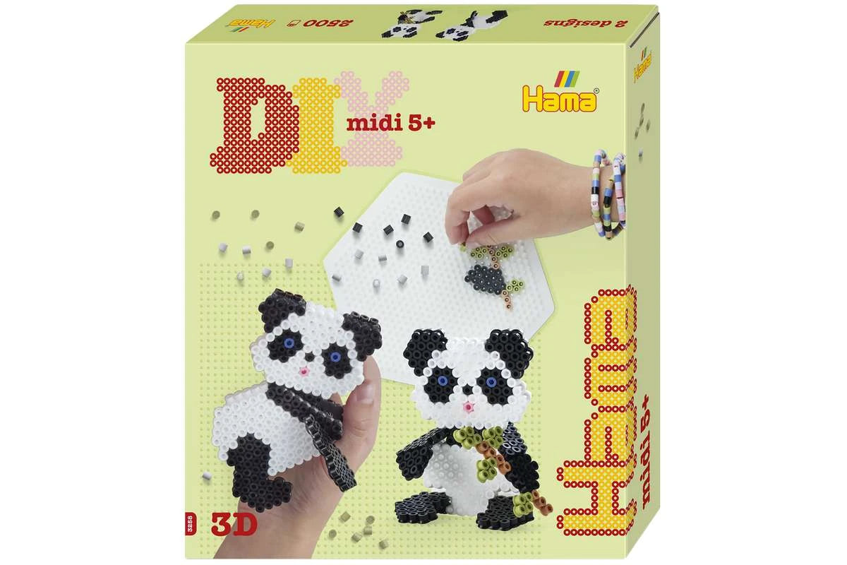 HAMA Hama midi gaveæske 3D panda
