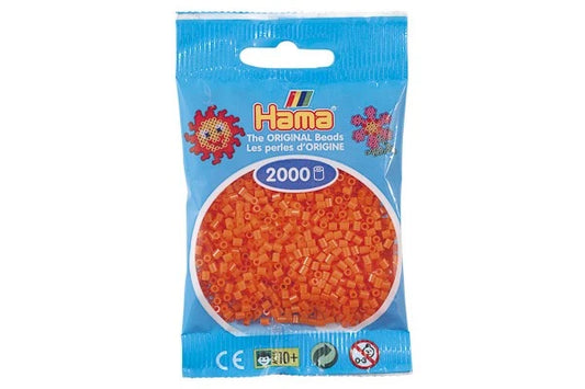 Hama mini perler orange 501-04
