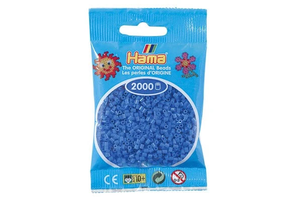 Hama mini perler lyseblå 501-09