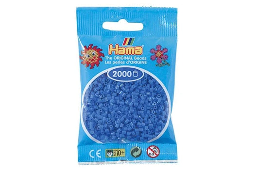 Hama mini perler lyseblå 501-09