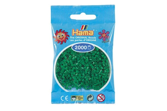 Hama mini perler grøn 501-10