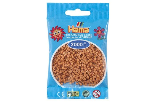 Hama mini perler lysbrun 501-21