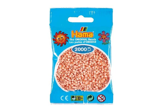 Hama mini perler lys fersken 501-78