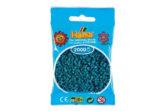Hama mini perler petrol 501-83