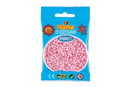 Hama mini perler pastel rosa 501-95