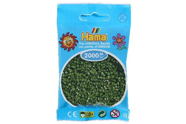 Hama mini perler skovgrøn 501-102