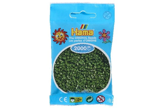 Hama mini perler skovgrøn 501-102