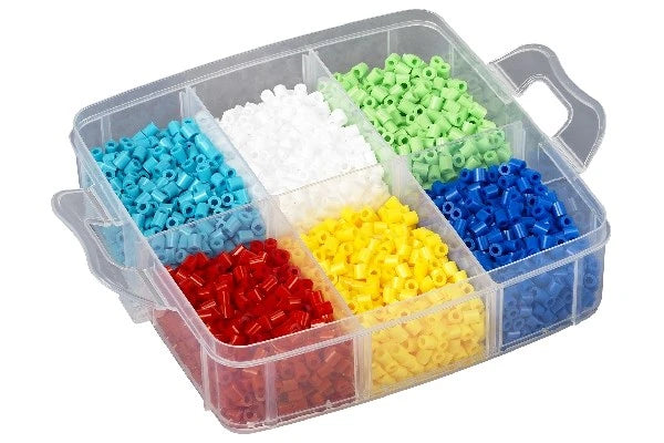 Hama midi opbevaringsboks med 6000 Perler og 3 Plader 6701