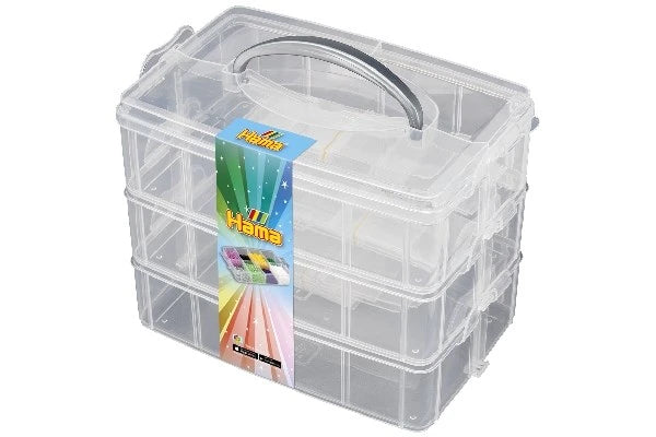 HAMA opbevaringsboks med 3 bakker