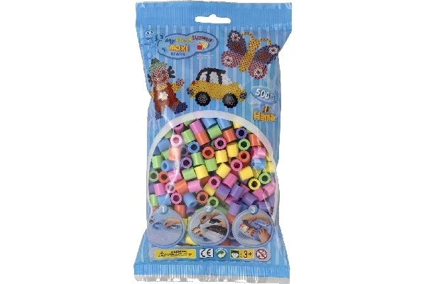 Hama maxi 500 perler pastel mix 8471