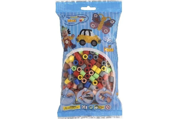 Hama maxi 500 perler mix 8473