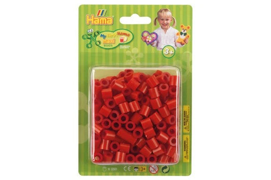 Hama maxi perler i blister 250 stk rød