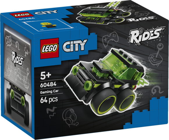 LEGO CITY Rides grøn bil 60484