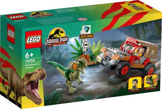 LEGO Jurassic Park Dilophosaurus-baghold 76958