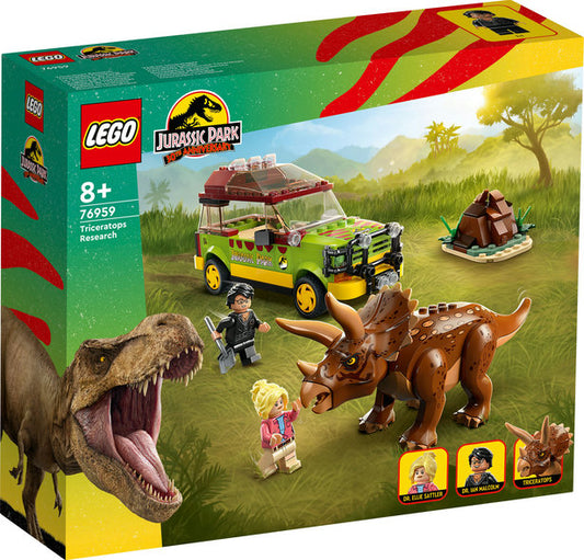 LEGO Jurassic Park Triceratops-forskning 76959