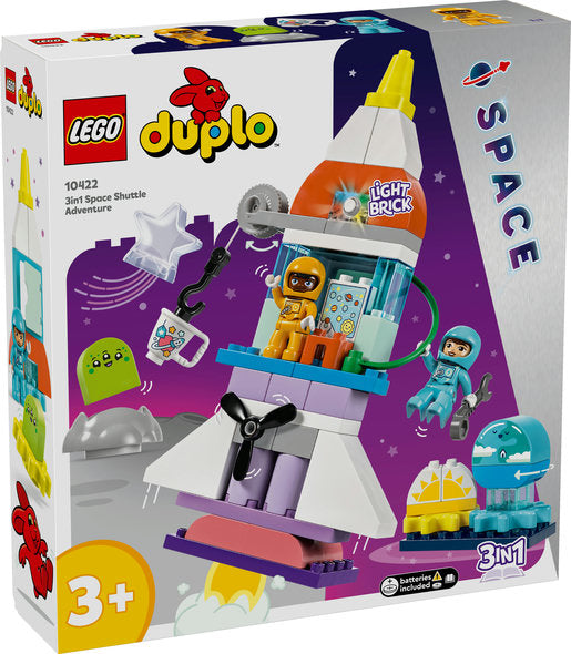 LEGO Duplo 3-i-1-eventyr med rumfærge 10422
