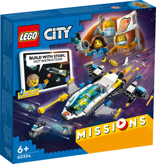 LEGO City Udforskningsmissioner med Mars-rumfartøjer 60354