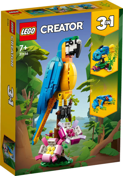 LEGO Creator Eksotisk papegøje 31136